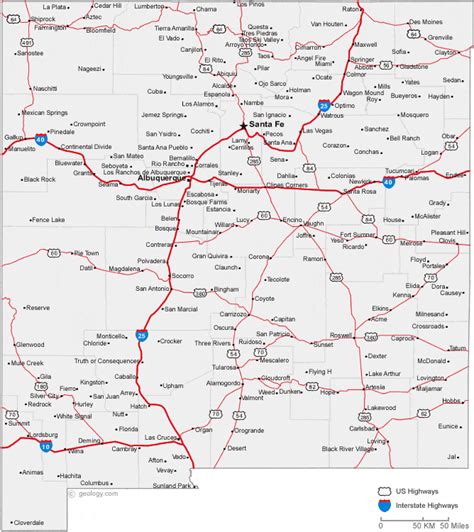 cities in new mexico alphabetically.